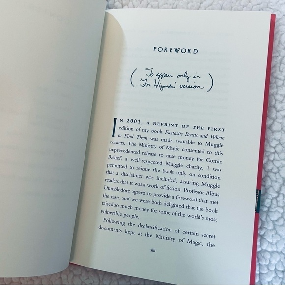 Fantastic Beasts and Where to Find Them (Harry Potter) - Hardcover by Rowling - Picture 13 of 14